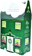 English Tea Shop Christmas Cottage, 28 Loose Leaf Tea Pyramids - Tea