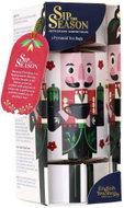 English Tea Shop White Nutcracker, 3 Pyramids Loose Tea - Tea