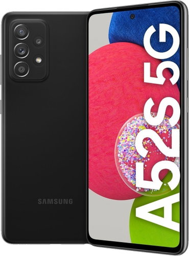 Samsung Galaxy A52s 5G Schwarz Hauptbild Samsung Galaxy A52s 5G Schwarz - Handy - Hauptbild