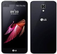 LG X Screen Black - Mobilný telefón