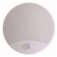 Eurakles LED ceiling luminaire Dorota 15 W IP44, diameter 25 cm with motion sensor - LED Light