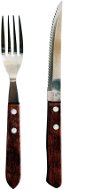 Cutlery Euronax  Steakový příbor s dřevěnou rukojetí - Příbor
