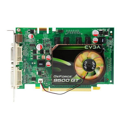 EVGA GeForce 9500GT - Graphics Card - Main image