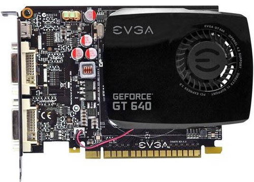 EVGA GeForce GT640 Single slot - Graphics Card - Fő fotó