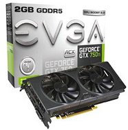 EVGA GeForce GTX750 Tí ACX - Grafická karta