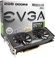 EVGA GeForce GTX760 Superclocked ACX Dual-Bios - Grafikkarte