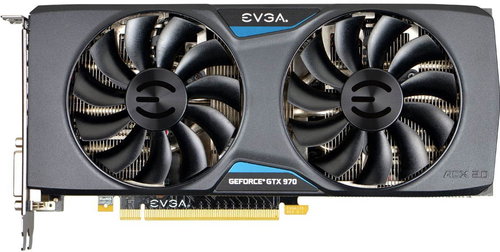 EVGA GeForce GTX970 FTW ACX 2.0 - Grafikkarte - Hauptbild