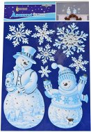 EverGreen Okenné dekorácie fliter 41 × 28, biele - Vianočné ozdoby