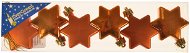 EverGreen® csillag 3 fényes + 3 matt, 4,5 cm - Karácsonyi díszítés