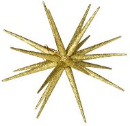 EverGreen® Csillag csúcsdísz, magassága 25 cm, színe arany - Karácsonyi díszítés