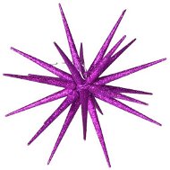 EverGreen® Csillag csúcsdísz, magassága 25 cm, színe lila - Karácsonyi díszítés