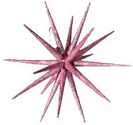 EverGreen® Csillag csúcsdísz, magassága 25 cm, színe rózsaszín - Karácsonyi díszítés