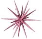 EverGreen® Csillag csúcsdísz, magassága 25 cm, színe rózsaszín - Karácsonyi díszítés