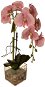 EverGreen® Orchid in Glass with Acrylic, Height of 56cm, Pink Colour - Artificial Flower