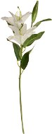 EverGreen Lily x 2 with Bud, Height of  84cm, Colour White - Artificial Flower