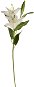 EverGreen Lily x 2 bimbóval, 84 cm magasságú, fehér színű - Művirág
