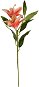 EverGreen Lily x 2 with Bud, Height of  84cm, Colour Orange - Artificial Flower