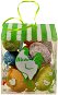 EverGreen Egg Mosaic x12 PET, Height of 6cm, Colour: Multicoloured - Decoration