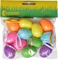 EverGreen Glitter tojás 12 db, magasság 4 cm, szín többszínű - Húsvéti díszítés