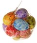 EverGreen Eggs x12 pcs, height 4cm, mesh, multicoloured - Easter Decoration