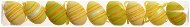 EverGreen Egg on a Thread x 9 pcs, Height of 5cm, Tube, Colour: Multicoloured - Decoration
