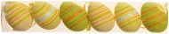 EverGreen Eggs x 6 pcs, height 6 cm, Tube, yellow - Easter Decoration