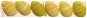EverGreen Tojások x 6 db, függő, 6 cm-es magasság, Tube, sárga színű - Húsvéti díszítés
