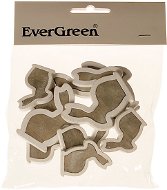 EverGreen Fa nyúl 10 db, natúr színű - Húsvéti díszítés