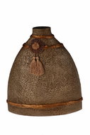 EverGreen® Oran Elegant Ceramic Vase, with Matt Gilded Trailer and Tassel, Height of 34cm, Colour - Decoration