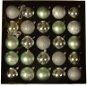 EverGreen® gömbök x 25, LUX, különböző, átmérő 6 cm. - Karácsonyi díszítés