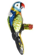 EverGreen® Papagáj, PVC doboz, h. 14,5 cm - Karácsonyi díszítés
