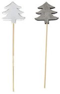 EverGreen set® Tree stopper 7cm, wooden, h.28cm, Set 11+1 Gratis - Christmas Decoration