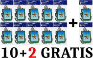 EverGreen set® Star 5 points with holes h. 30 cm - Set 10+2 Gratis - Christmas Ornaments