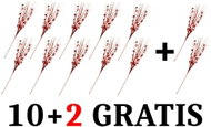 EverGreen set® Foil grass with stars h. 45 cm - Set 10+2 Gratis - Artificial Flower