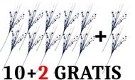 EverGreen set® Foil grass with stars h. 45 cm - Set 10+2 Gratis - Artificial Flower