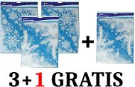 EverGreen szett® Ablakdekoráció 41x29 cm - 3 db + 1 ingyen készlet - Karácsonyi díszítés