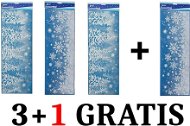 EverGreen szett® Ablakdekoráció 59x21 cm - 3 db + 1 ingyen készlet - Karácsonyi díszítés