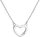 12109.1 crystal zircon AG necklace (AG 925/1000; 2g)