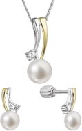 EVOLUTION GROUP 29071.1B set pearl AAA 6/8mm AG RH+AU plating (AG 925/1000; 4g) - Jewellery Gift Set