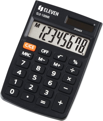 ELEVEN SLD100NR černá - Calculator - Main image