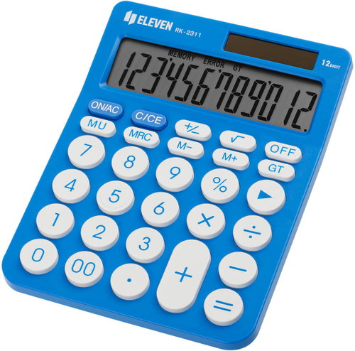ELEVEN RK-2311-BL Blue - Calculator - Main image