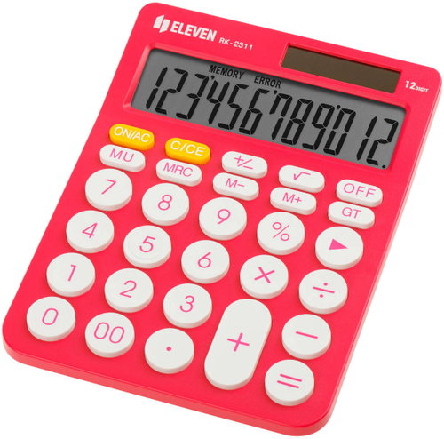 ELEVEN RK-2311-PK Pink - Calculator - Main image