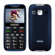 Mobile Phone EVOLVEO EasyPhone XD blue/silver - Mobilní telefon