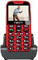 Mobilný telefón EVOLVEO EasyPhone XD, červeno-strieborný - Mobilní telefon