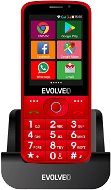 EVOLVEO EasyPhone AD Red - Mobile Phone