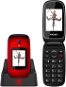 EVOLVEO EasyPhone FD, Red - Mobile Phone