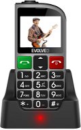 EVOLVEO EasyPhone FM stříbrná - Mobilní telefon