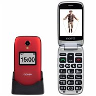 EVOLVEO EasyPhone FP červený - Mobilný telefón