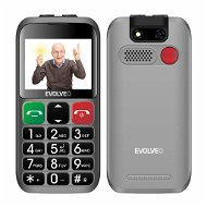EVOLVEO EasyPhone ET, ezüst + töltőállvány - Mobiltelefon