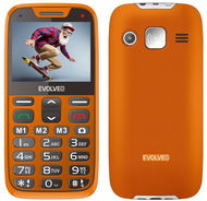 EVOLVEO EasyPhone XR + töltőállvány - narancssárga - Mobiltelefon